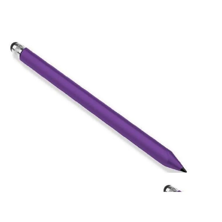 high quality capacitive resistive pen touch screen stylus pencil for samsung pc phone 7 colors