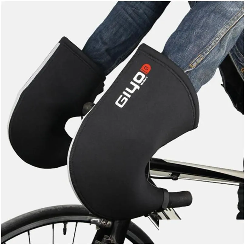 cycling gloves winter mountain road bicycle bar mitts men women bike handlebar mittens with reflective strip accessories
