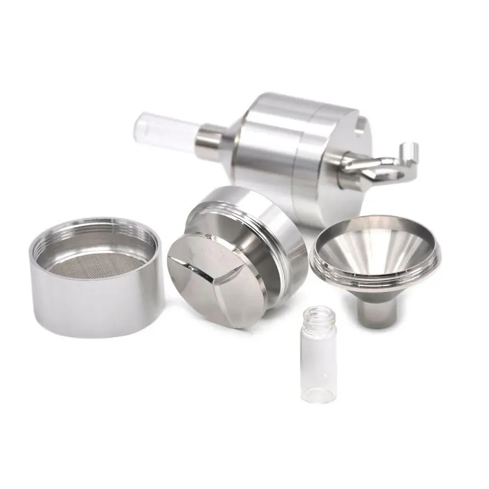 manual herb grinder 44mm aluminum alloy cigarette grinders household smoking accessories