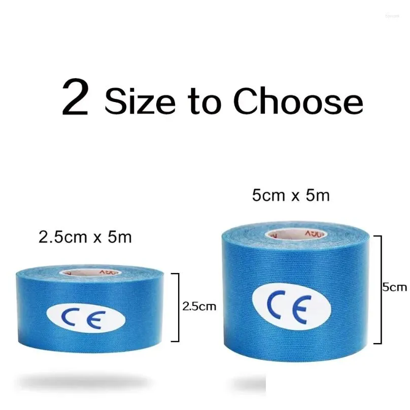 knee pads 2 size kinesiology tape perfect support for athletic sports recovery and physiotherapy taping