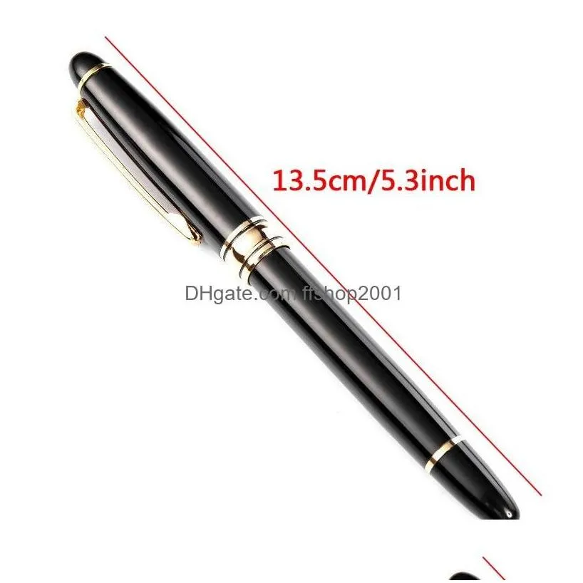 wholesale ballpoint pens fashion metal pen black oil nonslip durable writing supplies advertising gift customize vt1776 drop delivery office s