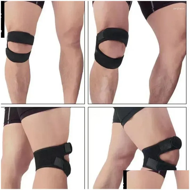 knee pads sports protector pain pad joint support strap band wrap for anti-slip accessories relief adjustable