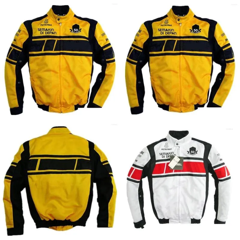 motorcycle apparel motorbike moto jacket for yama ha team motocross street riding white jackets with protector