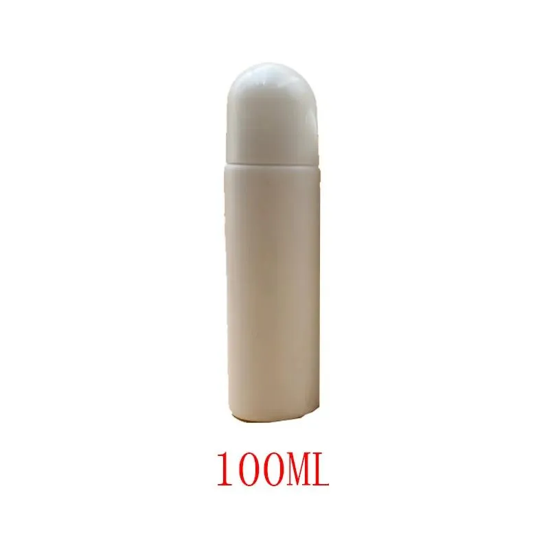 wholesale plastic roll on bottle refillable deodorant white  oil perfume bottles diy personal cosmetic containers 30ml 50ml 80ml