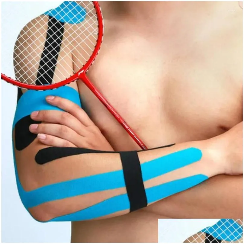 knee pads 2 size kinesiology tape perfect support for athletic sports recovery and physiotherapy taping