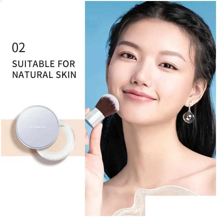 lan soft focus matte watery loose finishing powder makeup lasting oil control moisturizing translucent face setting powder 240124