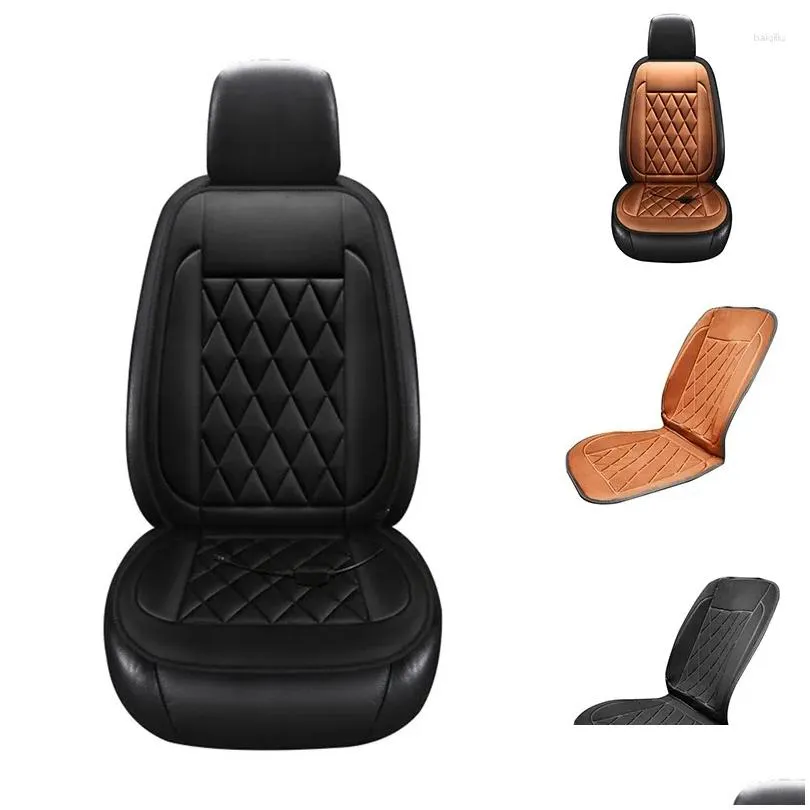 car seat covers 12v heater fast heating cover pad universal electric heated