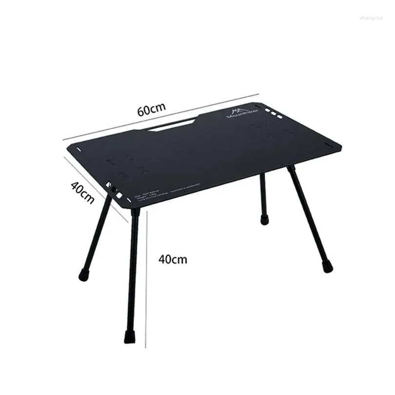 camp furniture outdoor portable folding table camping aluminum alloy tactical barbecue picnic