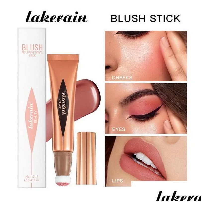 Bronzers & Highlighters Lakerain Highlighter Contour Stick Eye B Highlight Concealer Beauty Mtifuncational Easy To Wear Long-Lasting B Dhnli