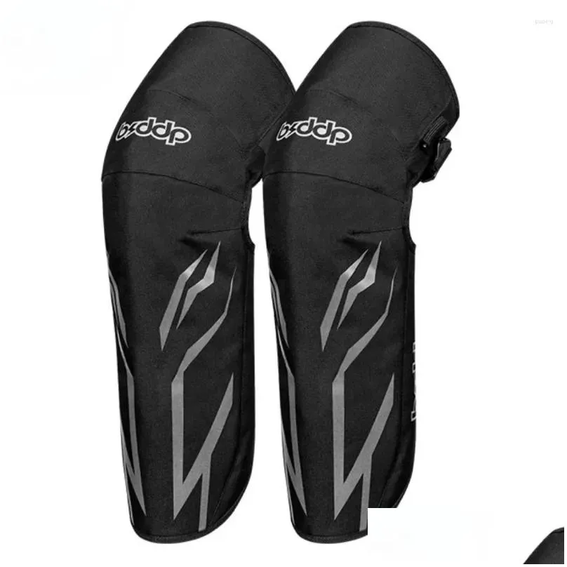 motorcycle armor winter knee pads thickened warm windproof waterproof riding anti-fall -absorbing moto bike protective gear