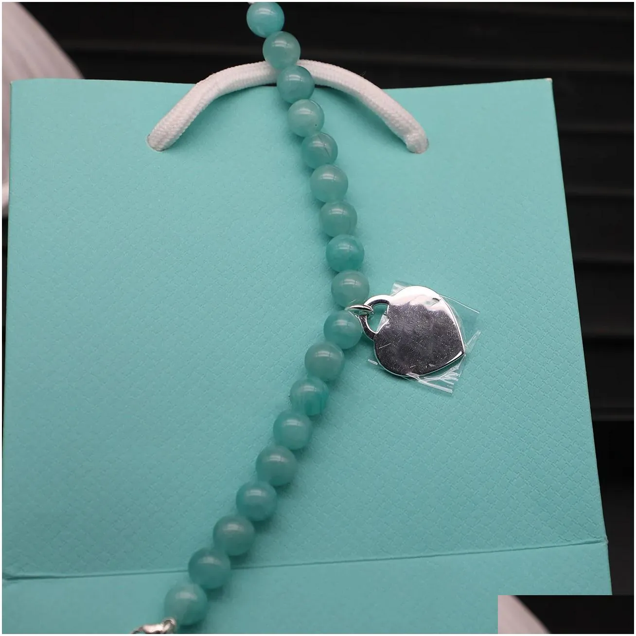 heart bracelet beaded bracelet return to heart tag series jewelry designer blue bracelets jewlery designer for women party jewellery valentines day gift with