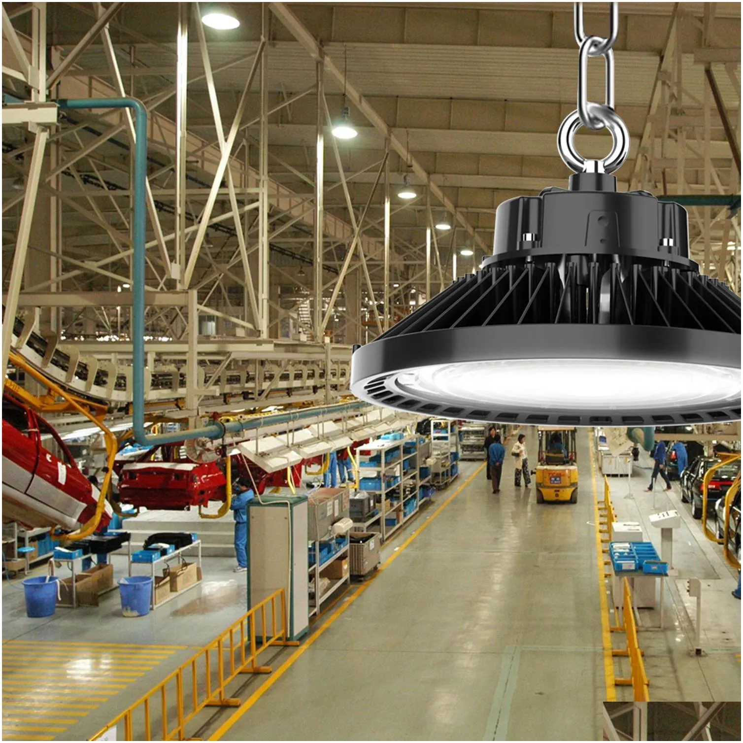 etl dlc ufo led high bay lights 100w 150w 200w 240w led industrial lighting led warehouse exhibition lighting lamp highbay light 5 years
