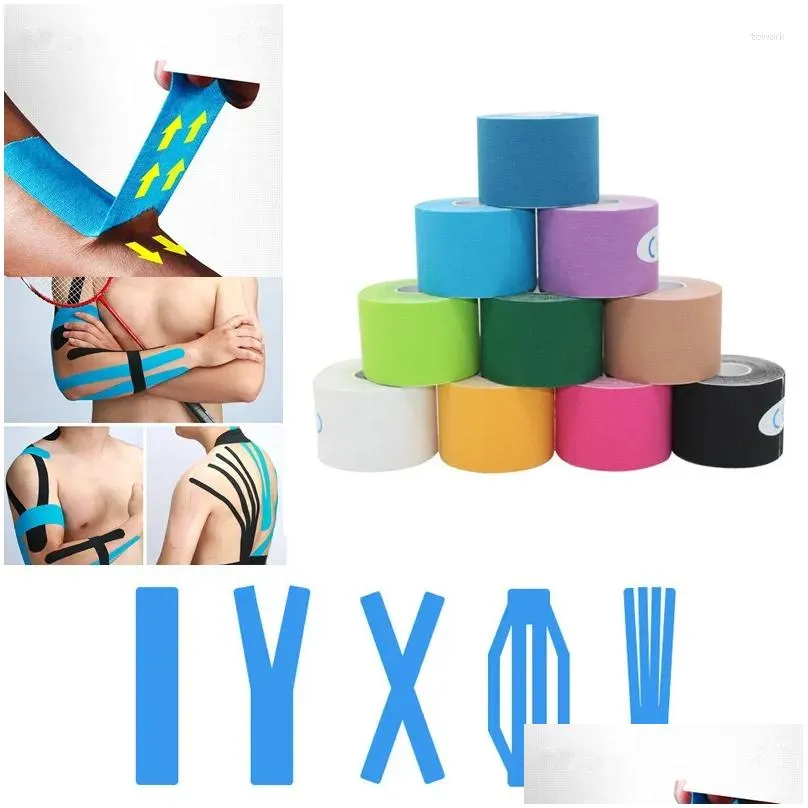 knee pads 2 size kinesiology tape perfect support for athletic sports recovery and physiotherapy taping