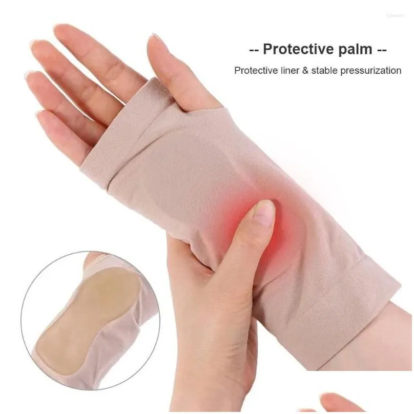 wrist support sebs professional gym wristband sport safety compression glove arthritis sleeve palm hand bracer
