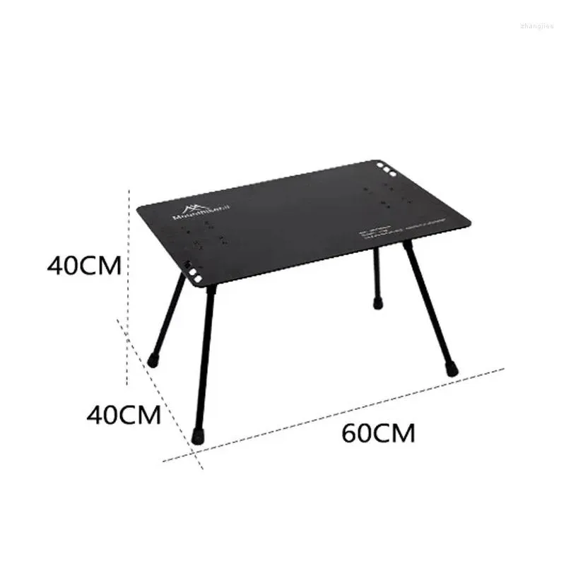 camp furniture outdoor portable folding table camping aluminum alloy tactical barbecue picnic