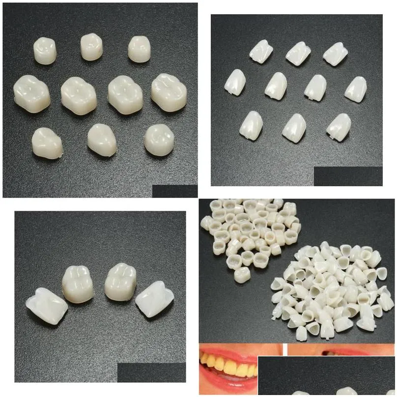other oral hygiene 120pcs dental material teeth mixed temporary crown 70pcs anteriors front tooth 50pcs molar posterior veneers care