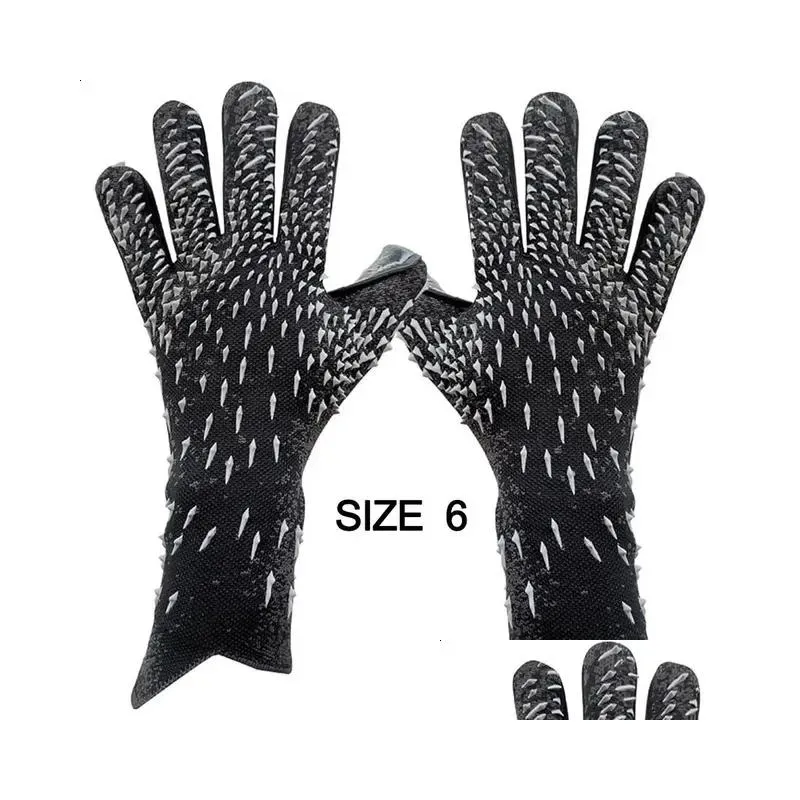 goalkeeper gloves strong grip for soccer goalie goalkeeper gloves with size 678910 football gloves for kids youth and adult 240129