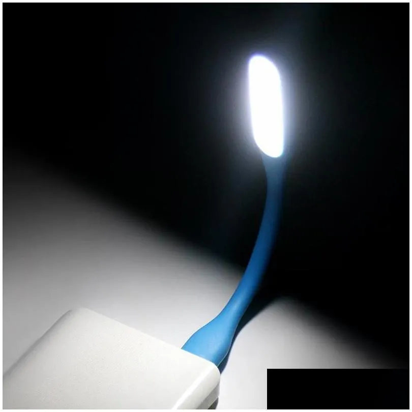 wholesale mini usb led book light usb gadgets summer flexible foldable leds lamp power bank computer notebook 5v 1.2w