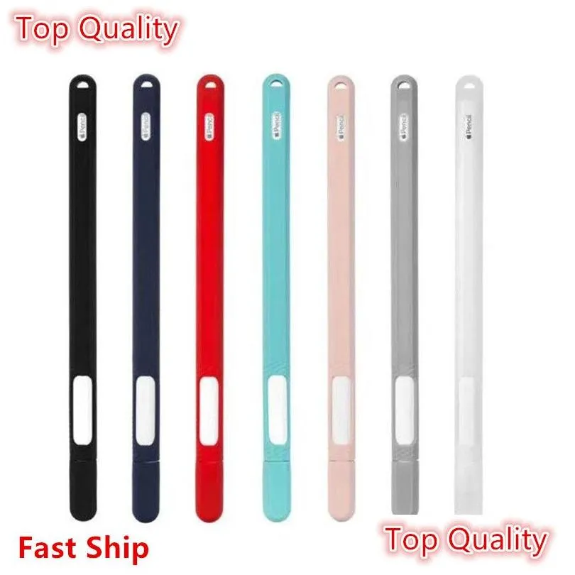 silicone  pencil 2nd generition case tpu protective pouch for  ipad pro 12 11 12.9 10.2 mini6 air4 7th 8th