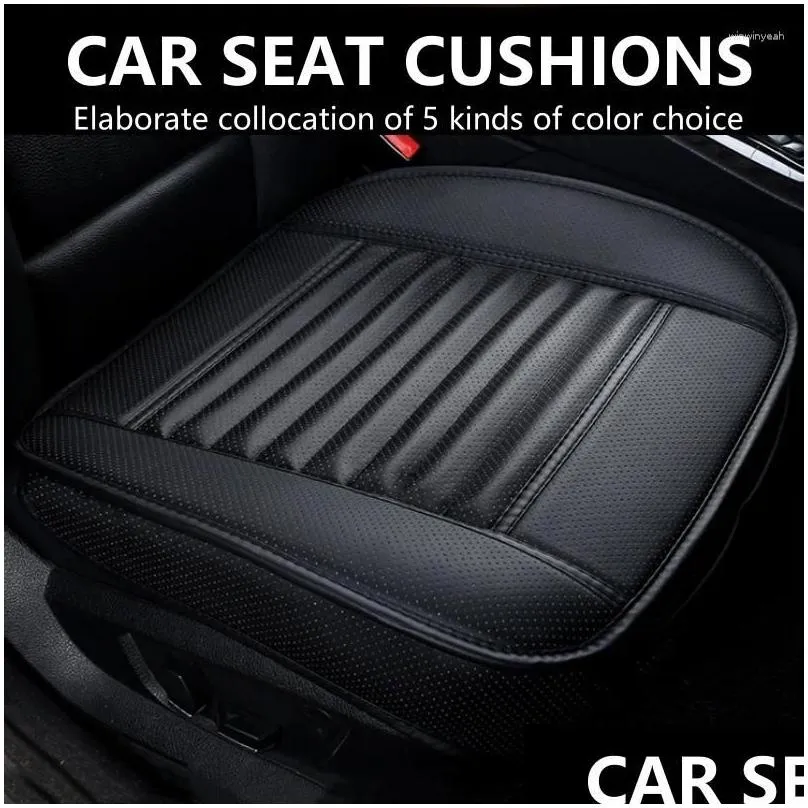 car seat covers universal leather interior automobiles seats cover mats auto seat-cover cushion protector chair pads accessories
