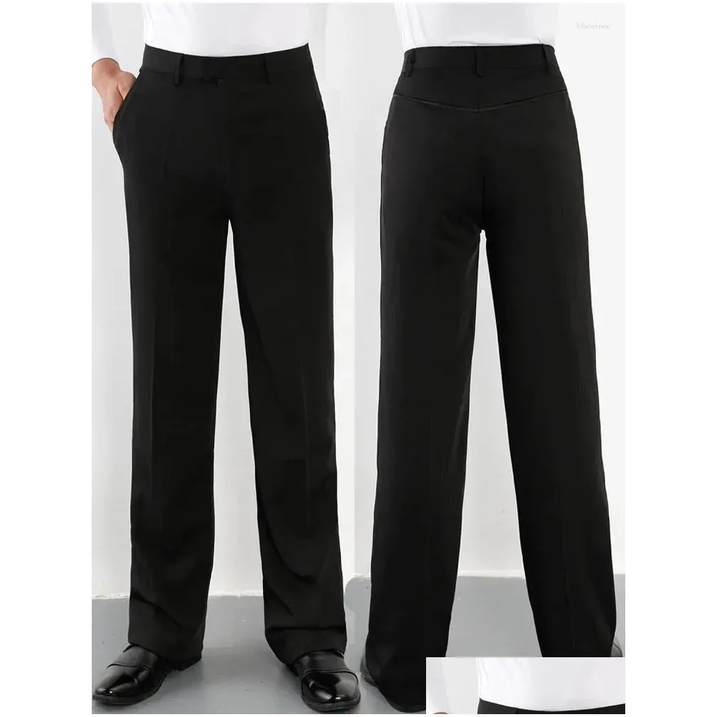 stage wear tango pants men dancewear boys shirts men`s trousers ballroom mens latin dance for costumes