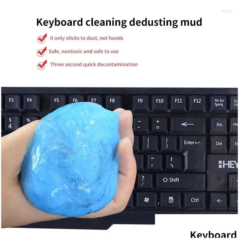 car wash solutions cleaning soft glue powder cleaner magic dust remover gel home computer keyboard clean tool