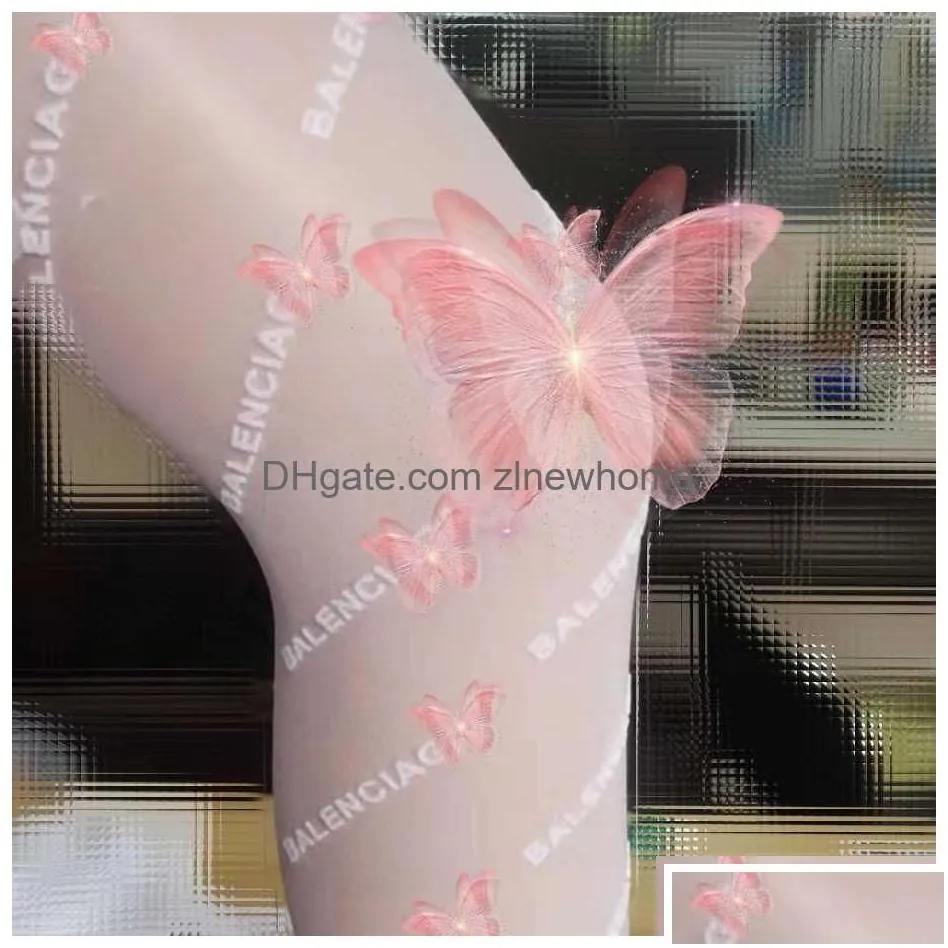 designer flocked nciaga silk stockings women net red ins female y black silks letter small fragrance base stocking fashion drop delive