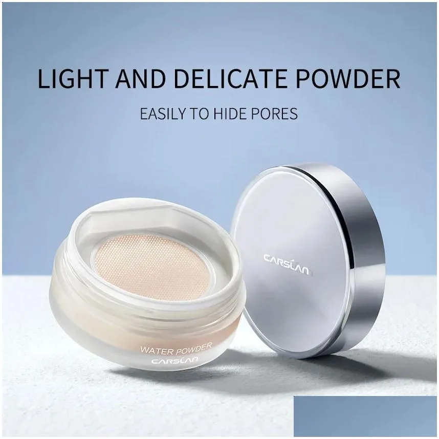 lan soft focus matte watery loose finishing powder makeup lasting oil control moisturizing translucent face setting powder 240124
