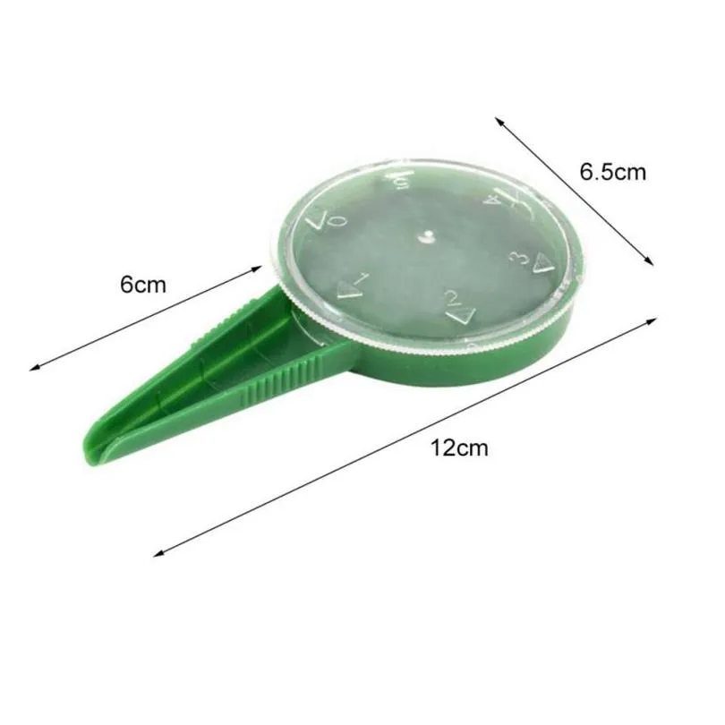 200pcs adjustable size disseminator seeder planters gardening garden plant seed dispenser sower planter dial tools 5 modes gardon tool