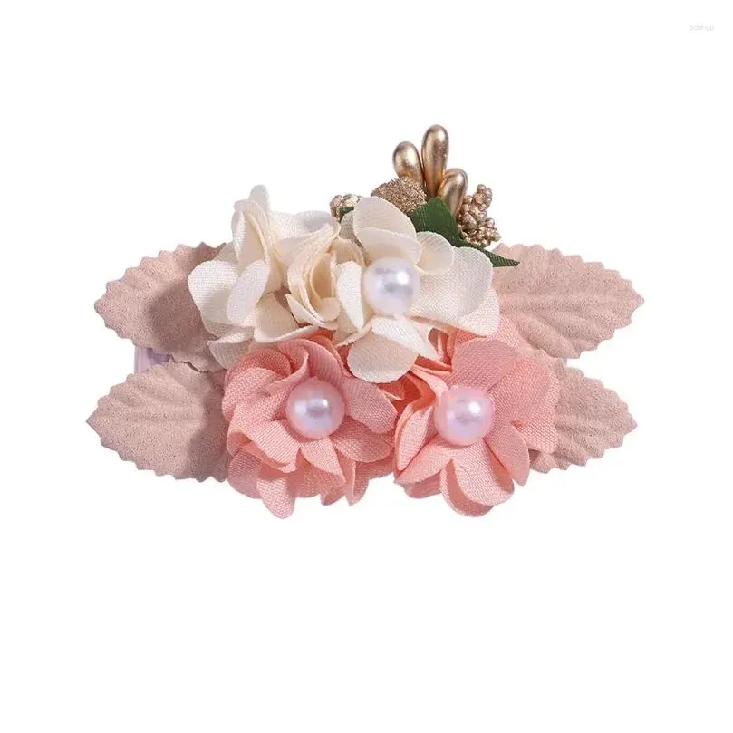 hair accessories beautiful flower chiffon clips pins cute for baby girls hairpins toddlers kids