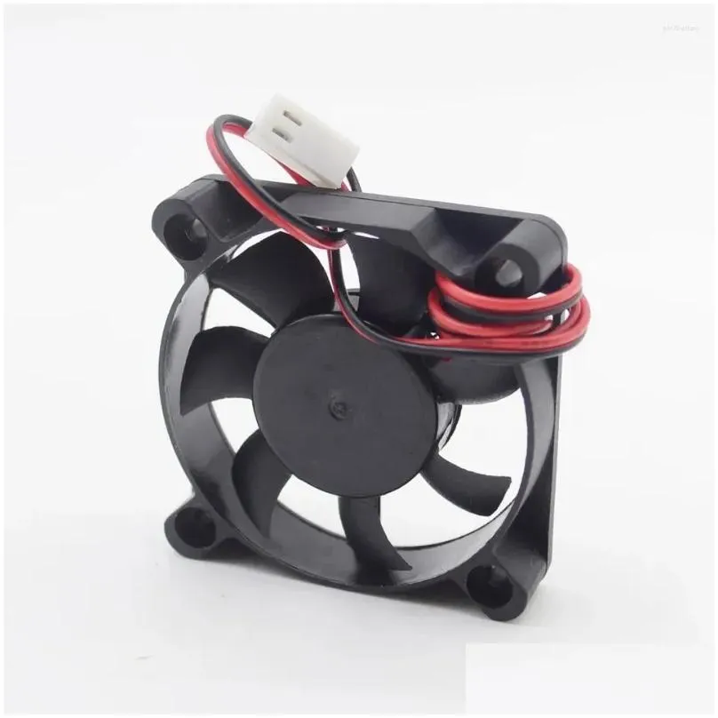 computer coolings 10pcs 50mm 5010 24 v 1.0 w kde2405pfb1-8 2 line cooling fan for sunon