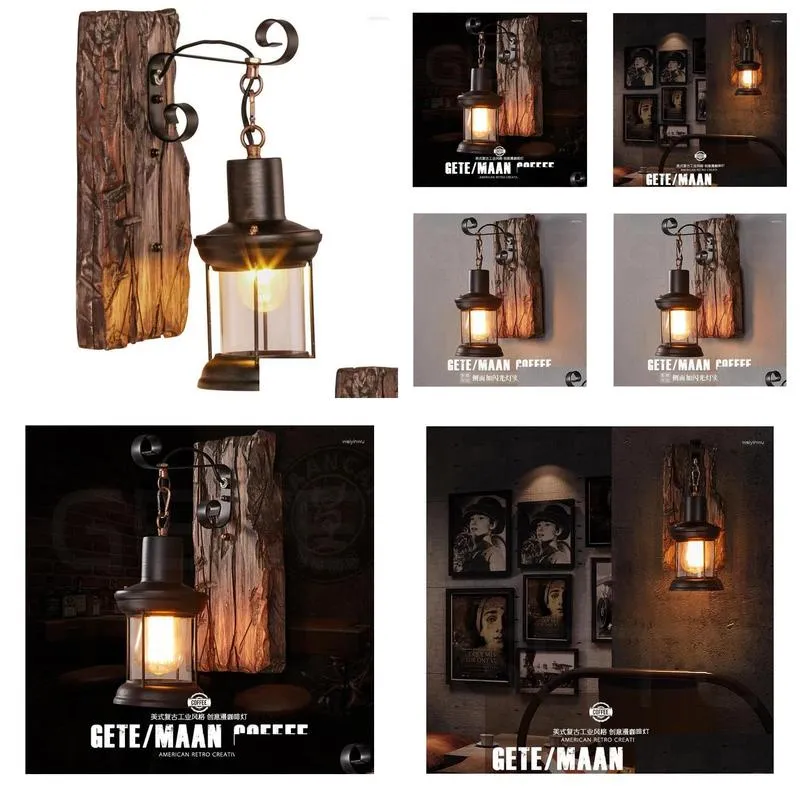 Wall Lamps Reading Lamp Long Sconces Industrial Plumbing Nicho De Parede Merdiven Wireless For Drop Delivery Dhjuc