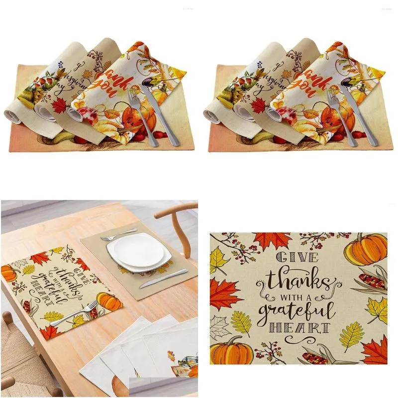 table napkin halloween home cloth kitchen supplies western food mats mat