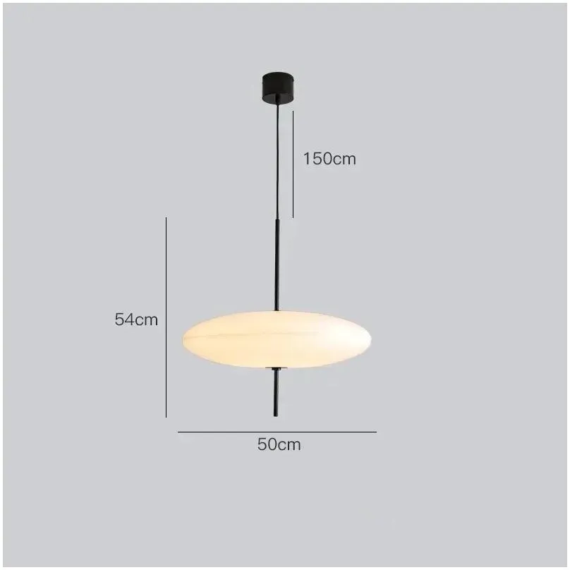 Pendant Lamps Nordic Modern Lamp Flying Saucer Lights Art Dining Room Study Bedroom Drop Delivery Dhlp1