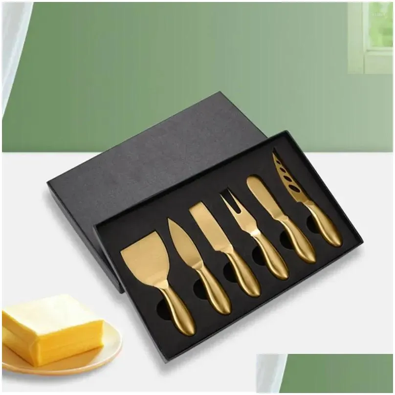 knives cheese cutter reusable knife set anti-rust multipurpose unique non-sliding gripping