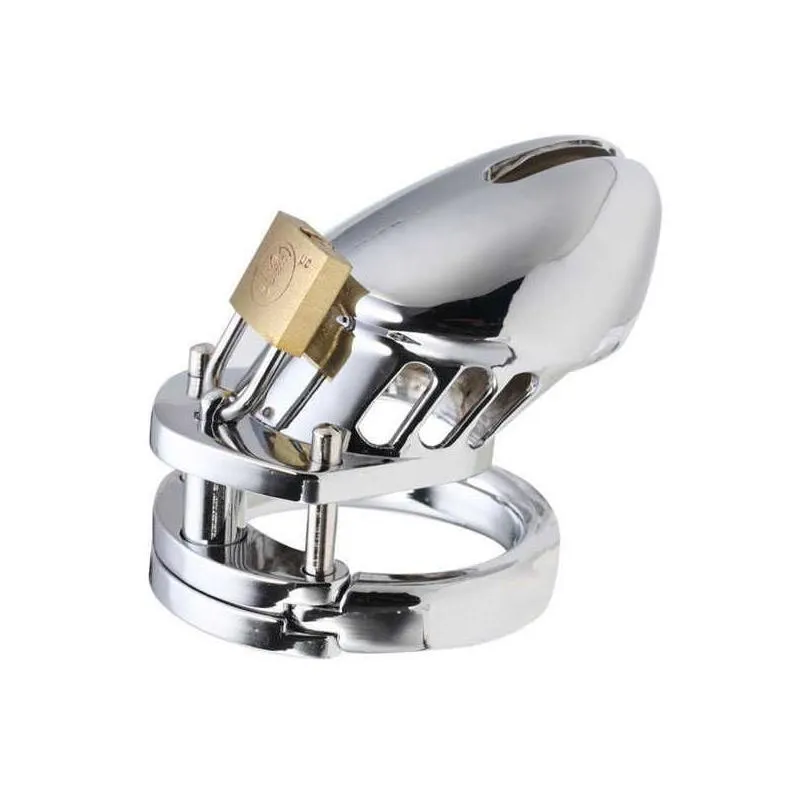 Other Health & Beauty Items 40/45/50 For Choose Metal Cb6000S Male Chastity Device Bdsm Bondage Cock Cage Penis Lock Toys S08257171615 Dh8Ee