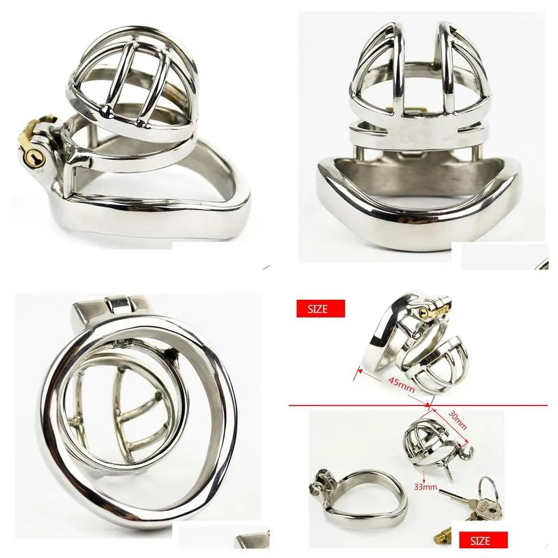 Other Health & Beauty Items Stainless Steel Super Small Male Chastity Device Metal Cage A78 Drop Delivery Health Beauty Dhptr