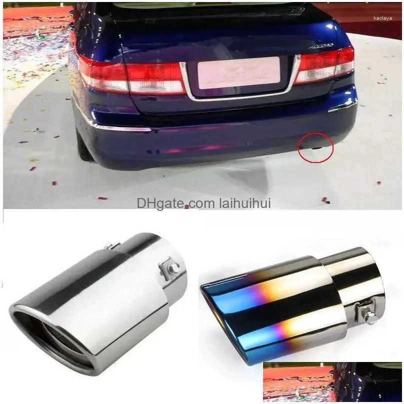 applicable to 2003-2007 tailpipe modification exhaust pipe smoke decorative opening