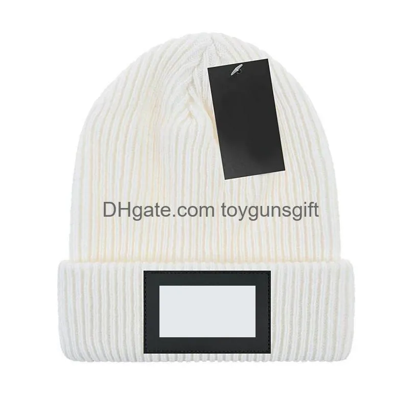 Outdoor Hats Fashion Knitted Hat Men Face Women Winter Beanies Good Quality Skl Caps Casual Bonnet Fisherman North Thick Knit Sport Wa Dhxay