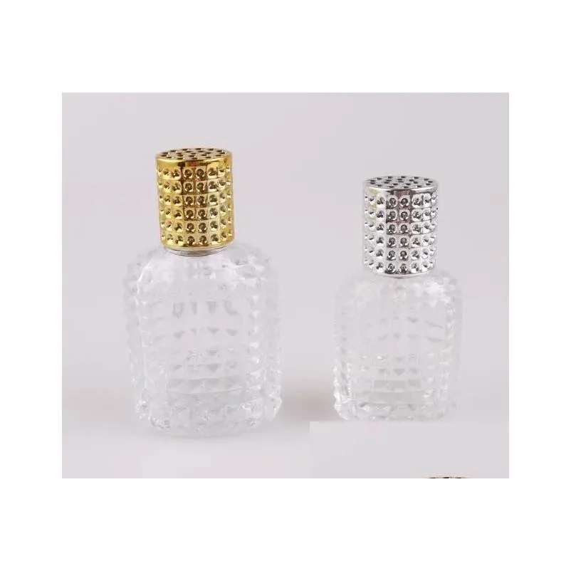Packing Bottles Wholesale Pineapple Portable 30Ml 50Ml New Style Glass Per Bottle With Spray Empty Parfum Case Atomizer For Cosmetic D Dhroe