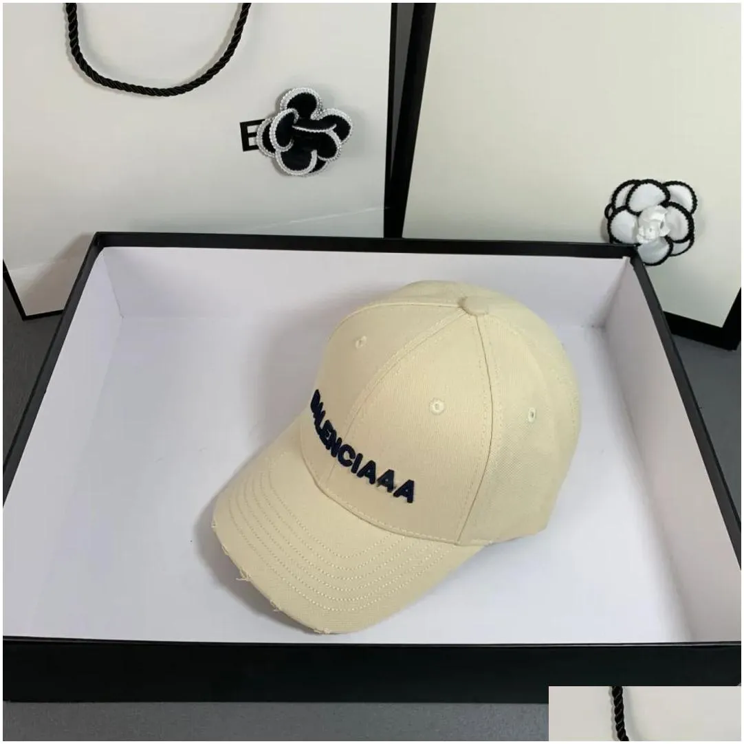 Ball Caps Sports Designer Baseball Caps Women Fashion Hole Casquette Outdoor Sunshade Warmth Letter Embroidery 3D Cap Drop Delivery Fa Dhp3H