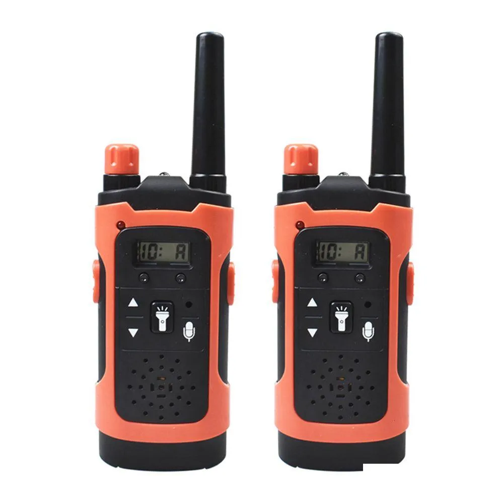 toy walkie talkies for kids 300m long range two way radios s family outdoor adventure game voice interphone children gift 230307