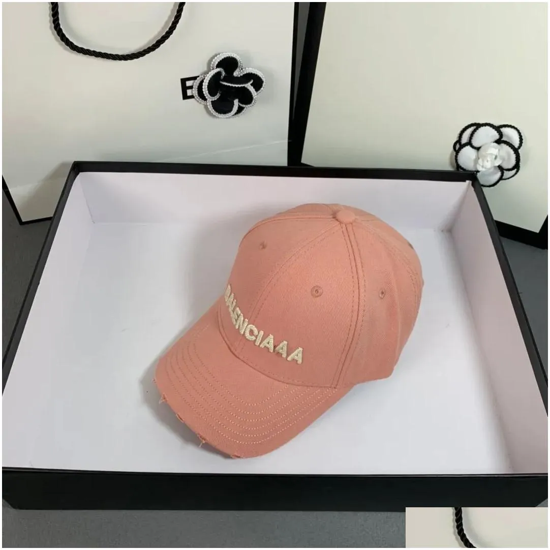 Ball Caps Sports Designer Baseball Caps Women Fashion Hole Casquette Outdoor Sunshade Warmth Letter Embroidery 3D Cap Drop Delivery Fa Dhp3H