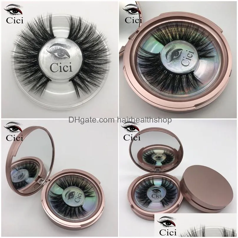 False Eyelashes 21 Styles Selectable 3D Faux Mink Eyelashes Oem/Custom/Private Logo Acceptable Silk Protein Lashes 100% Cruelty Eye Dr Dhfmu