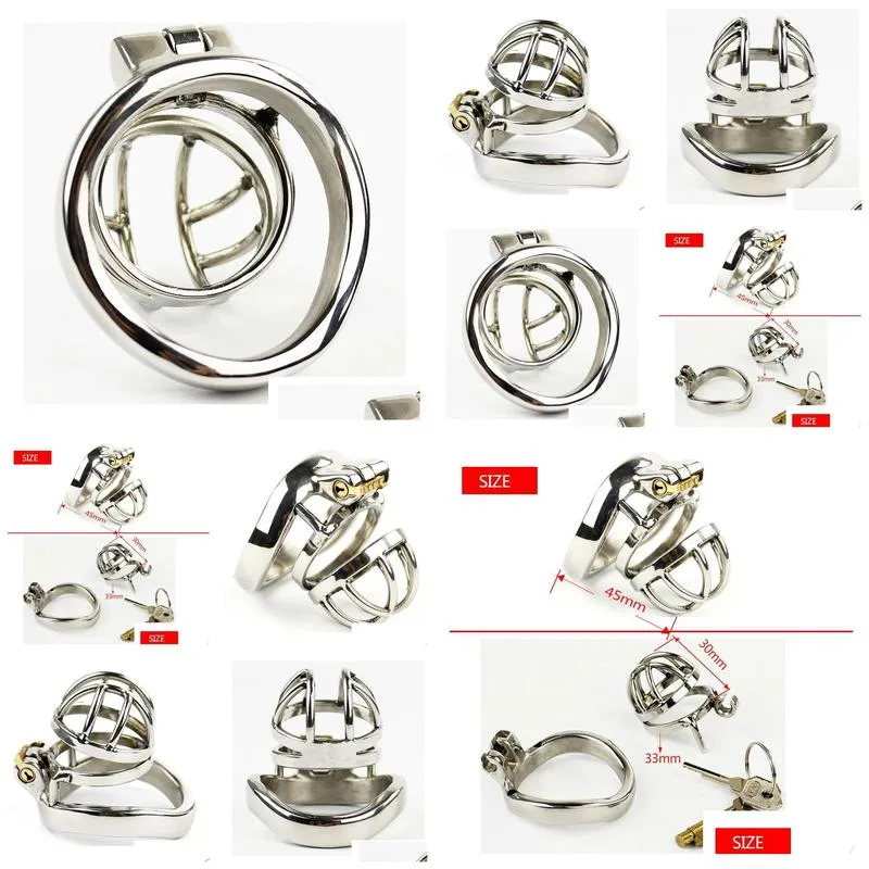 Other Health & Beauty Items Stainless Steel Super Small Male Chastity Device Metal Cage A78 Drop Delivery Health Beauty Dhptr