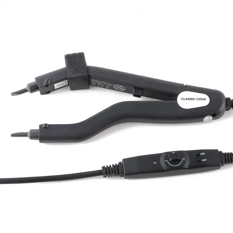 Connectors pink Adjustable Temperature 220 Smart Mini Heating Tip Keratin Melting Tool Fusion Bond Hair Extension Iron 230731