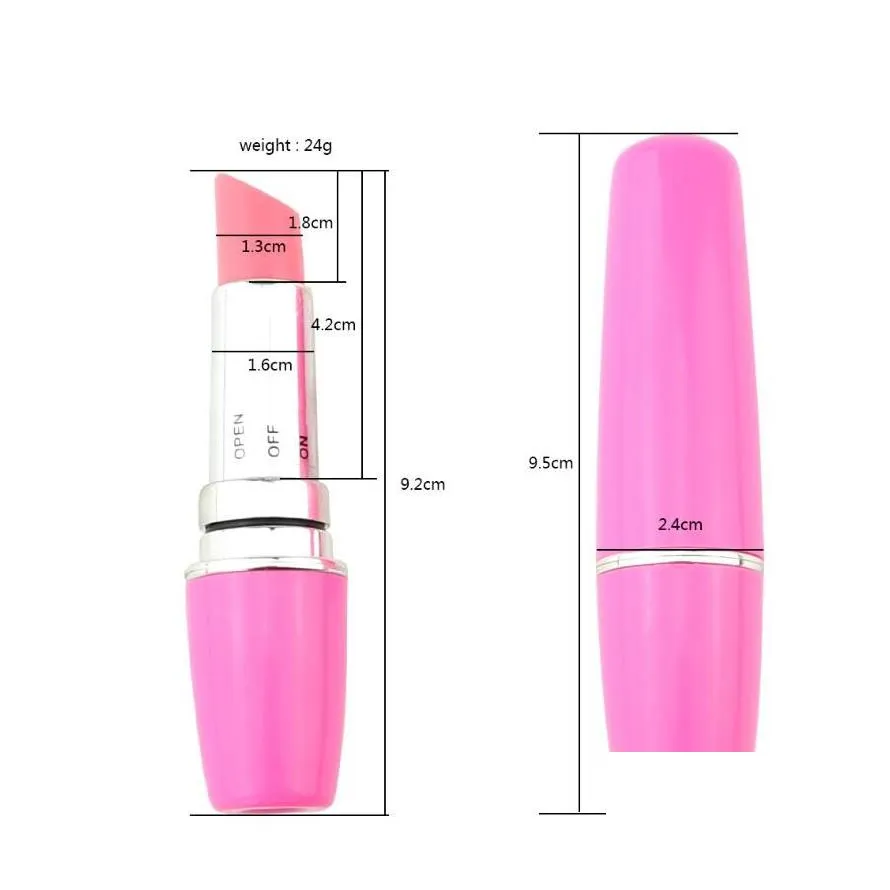 Other Health & Beauty Items Lipstick Vibe Dist Mini Vibrator Vibrating Lipsticks Jump Eggs Toys For Women High Quality Drop Delivery H Dhvba