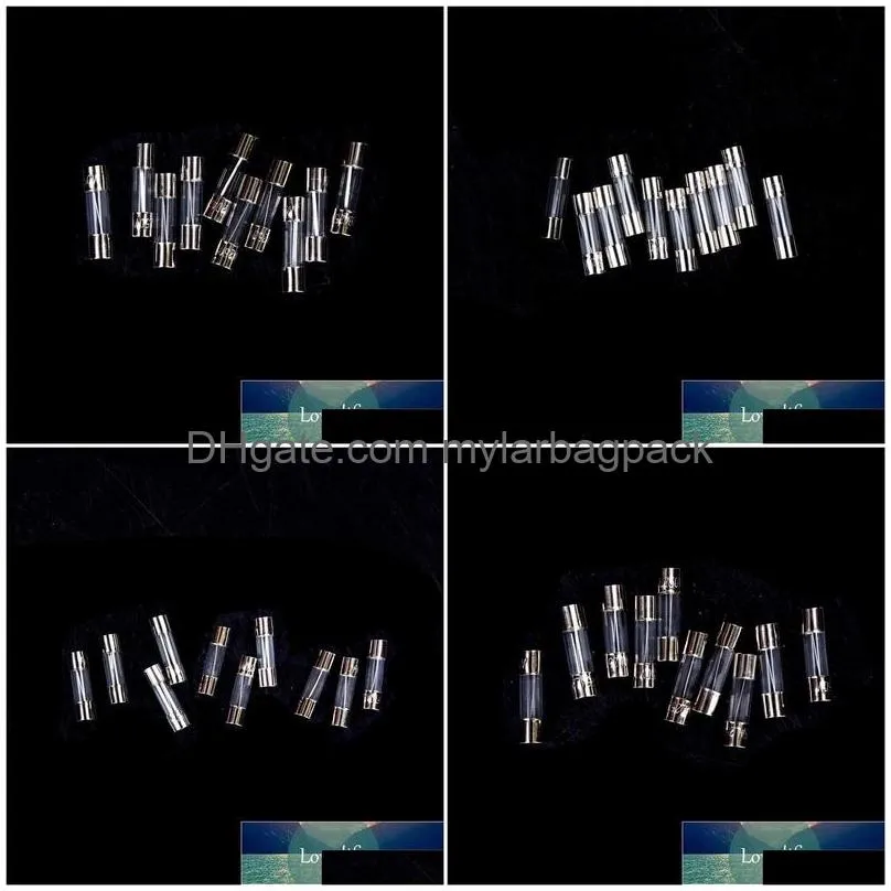 Other Door Hardware 5X20Mm Fast Quick Blow Glass Tube Acting Fuse 1-20A 10Pcs/Set Drop Delivery Home Garden Building Supplies Door Har Dhjb2