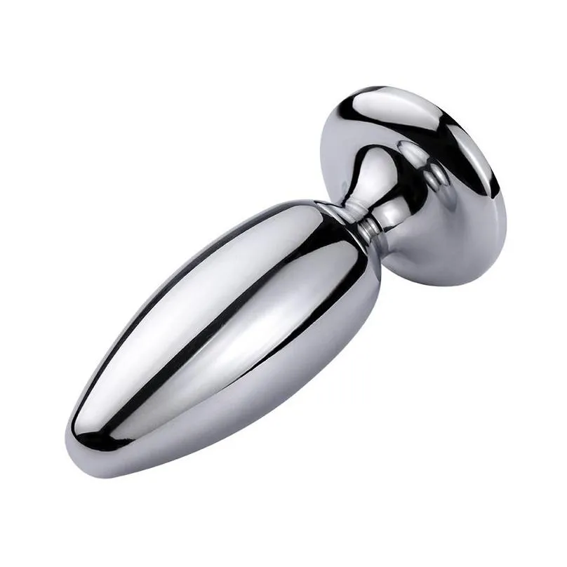 Other Health & Beauty Items Super Large Butt Plug Erotic Toys Aluminium Alloy Anal Adt Products For Men Women Gay Vagina Prostate Masr Dhzuc