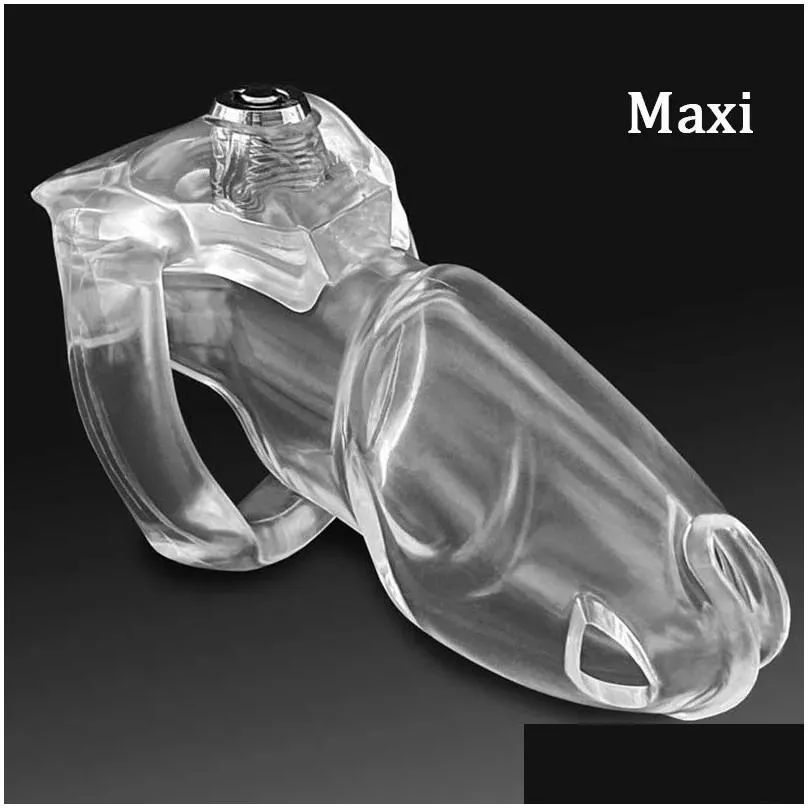 Other Health & Beauty Items Cockrings Htv5 Click Lock Lmale Chastity Device Penis Sleeve Cock Cage Rings Bdsm Bondage Adt Toys For Man Dh25Y